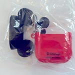 Disney Red and Black Mickey Mouse Air Pod Case and Key Holder Photo 2