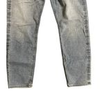 American Eagle  Mom Jeans Womens Size 6 Regular Stretch Light Wash Denim Boho Photo 1