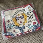 Brighton Seas the Day Canvass Tote NWT Photo 0