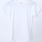 Madewell 💙SALE 3/$25 Whisper Cotton Crew Neck White Short Sleeve TShirt Top XXS Photo 3