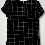 Sweet Wanderer Black And White Patterned Blouse Photo 1
