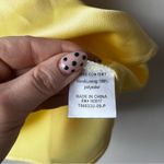 Princess Polly Della Butter Yellow Satin Pleated Bust Mini Dress 0 Photo 8