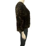 Kokoon Faux Fur Pullover Sweater Brown Size M Photo 5