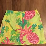 Lilly Pulitzer Skort Shorts Size 0 Pineapples EUC Photo 4