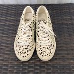 Madewell sidewalk splatter paint calf hair sneakers women’s size 8 Photo 3