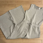 Spanx NWT  AirEssentials Jumpsuit Light Grey Heather Sleeveless Size M Photo 0