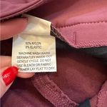 R.J. Classics Gulf Front Zip Natural Rise Knee Patch Maroon and Tan Breeches Purple Size 28 Photo 3