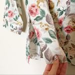 Victoria's Secret NWT Vintage Gold Label Floral Long Sleeve Pajama Shirt Photo 4