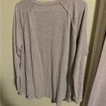 Wildfox  Heather Gray V-Neck Sweatshirt Photo 3
