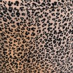 Urban Romantics  tan and black leopard animal print lightweight wrap midi skirt Photo 7