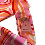 Aurelle Pink Havana Bikini Bottoms, Sz L Size L Photo 8