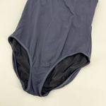 Lands' End  navy blue halter top plus size one piece bathing suit swim size 16 Photo 6