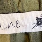 Mine Green & Brown Tropical Strapless Maxi Dress Photo 2