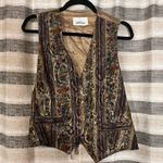 Worthington Tan Floral Vest Photo 0