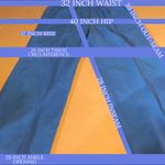 Ralph Lauren LAUREN  CORNFLOWER BLUE, LINED, SILK CUFFED HEM TROUSERS (12) Photo 12