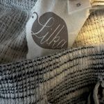 Anthropologie  Lilka Sweatpants High Rise Drawstring Waist Heather Gray Small Photo 2