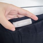 Everlane • The Dream Pant black pull-on ponte knit tapered cropped ankle Photo 6