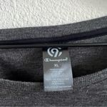 Champion C9 Gray Long Sleeve Open Back Active Shirt Athleisure Workout XL Photo 2
