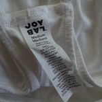 JoyLab  White Cotton Blend Top Photo 2