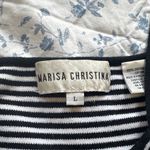 Marisa Christina Striped Tank Top vintage Black Size L Photo 1
