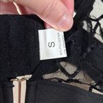 Black Festival Wear Lace Bra Size S Photo 2