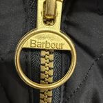 Barbour  Black Jacket with Gold Zipper Photo 1