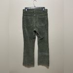 prAna Traps Corduroy Pants Forest Green Size 10 Organic Cotton Bootcut Photo 4