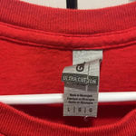 Gildan Hawaiian life tshirt large red short sleeved tee purchased in Hawaii vacation Photo 2