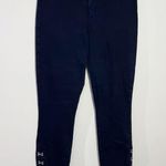 L'Agence ‎ Marlo Oxford Skinny High Rise Silver Clasp Ankle Length Jeans Pants 27 Photo 0