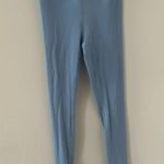 Year Of Ours Women's Baby Blue Ribbed Veronica Legging Size Large Photo 1