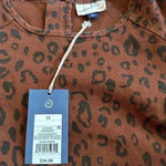 Universal Threads NWT Universal Thread Cheetah Dress Short Sleeve Mid Length Semi Fitted Size 12 Photo 3