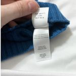 Rails ‎ Sasha Delft Blue Wool Cashmere Blend Mock Neck Knit Oversized Sweater XL Photo 6