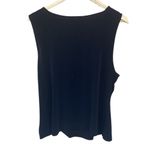 Van Heusen  black sleeveless travel blouse size XL Photo 1