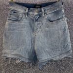 EXPRESS  high rise shortie 00R hyper stretch shorts Photo 0