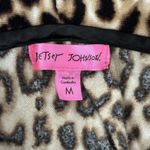 Betsey Johnson Nightgown Womens Medium Brown Black Leopard Cheetah Sleep Shirt Photo 7