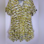 All Saints Frankie Oniyuri Mini Dress Yellow size US 4 UK 8 $219 Photo 12