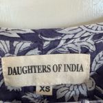Daughters of India Kyra floral midi dress in Blue Iris size xs Photo 1