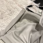 Theia Bridesmaid Bianca Twist Back Maxi Gown in Silver Size 6 Photo 8