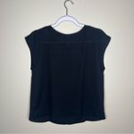 Worthington Black Chiffon‎ Cap Sleeve Top Size undefined Photo 5