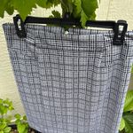 Michael Kors Black and White Knee-Length Pencil Skirt Photo 2