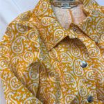 Michael Kors Yellow Paisley MK rain jacket Photo 2