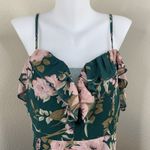JJ's House JJ’s House Ruffle Sweetheart Spaghetti Straps A-Line Chiffon Midi Dress Sz XL Photo 4
