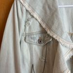 Ungaro fever Women's Distressed Denim Jacket‎ 48 Blue Size L Photo 2