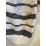 Gap Women's Striped Toggle Cardigan Sweater Long Sleeve Cotton coastal Size L Photo 2