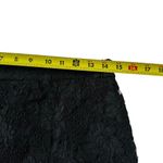 Monique Lhuillier Black Lace Floral Lined A-line Skirt Women Size 12 | 42-4 Photo 6