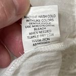 Blue Island White Crochet Trimmed Tunic Dress / Coverup, Medium Photo 9