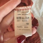 European Boutique burnt orange linen jumpsuit Photo 4