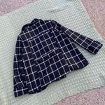 Larry Levine Black & White Plaid Pea Coat
Women’s size XL Photo 1