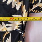 Farm Rio Anthropologie Black White Toucan Short Sleeve Jumpsuit One Piece XS Photo 12