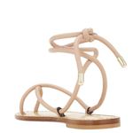 Amanu Kilimanjaro Sandals in Blush 39 New with Box Womens Wrap Flats Tan Size 8 Photo 5